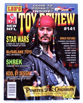 Lee's Toy Review Magazine # 141: Guide to Spider-Man 2002-2004 inside!